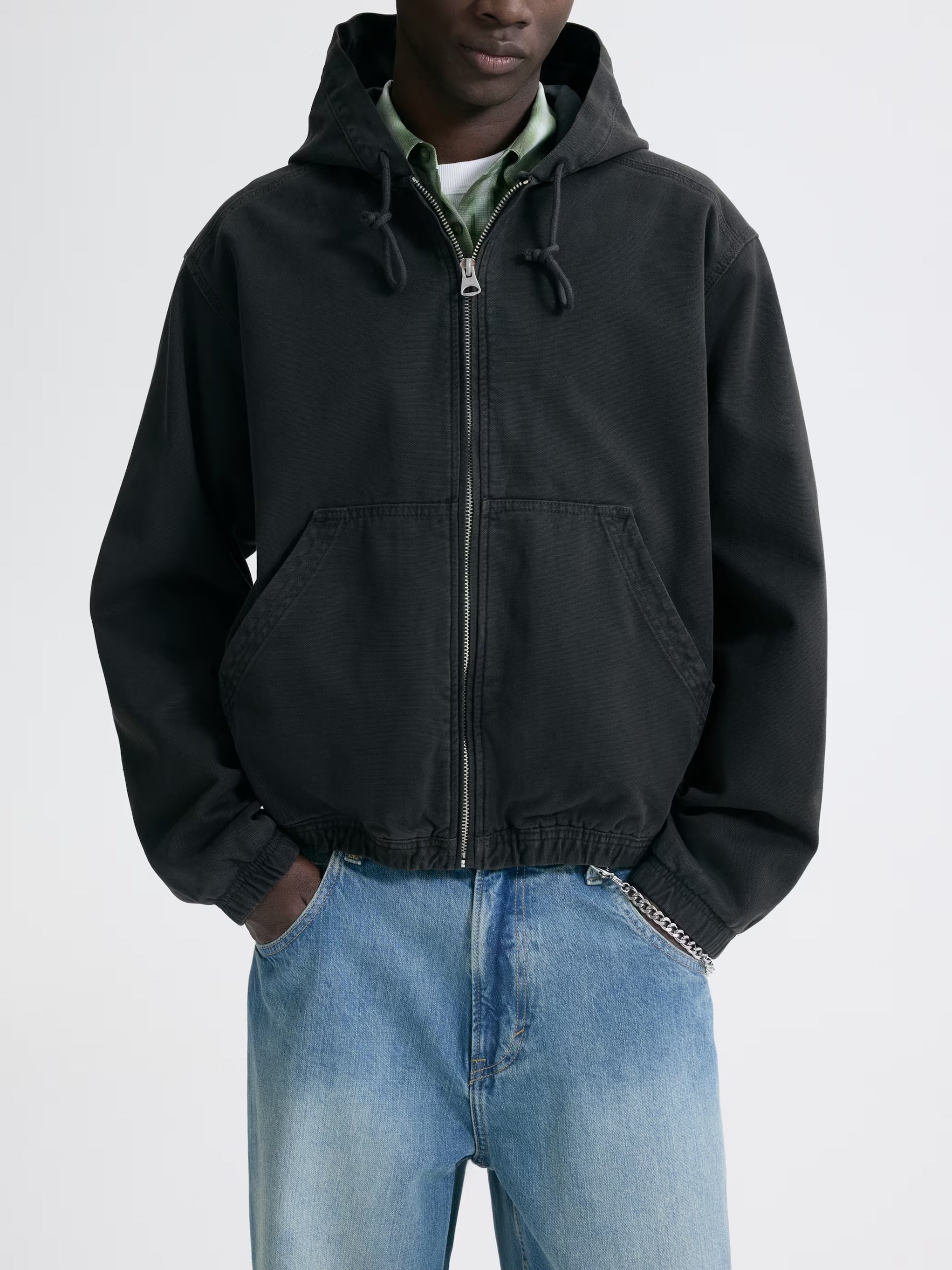 Hooded Workwear Jacket