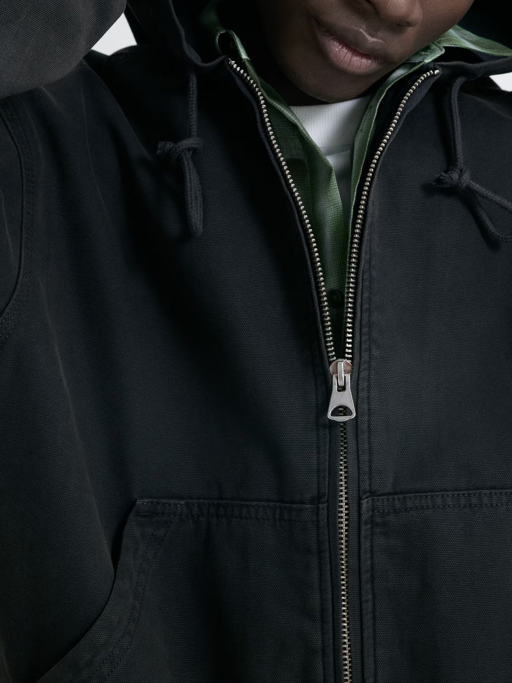 Hooded Workwear Jacket