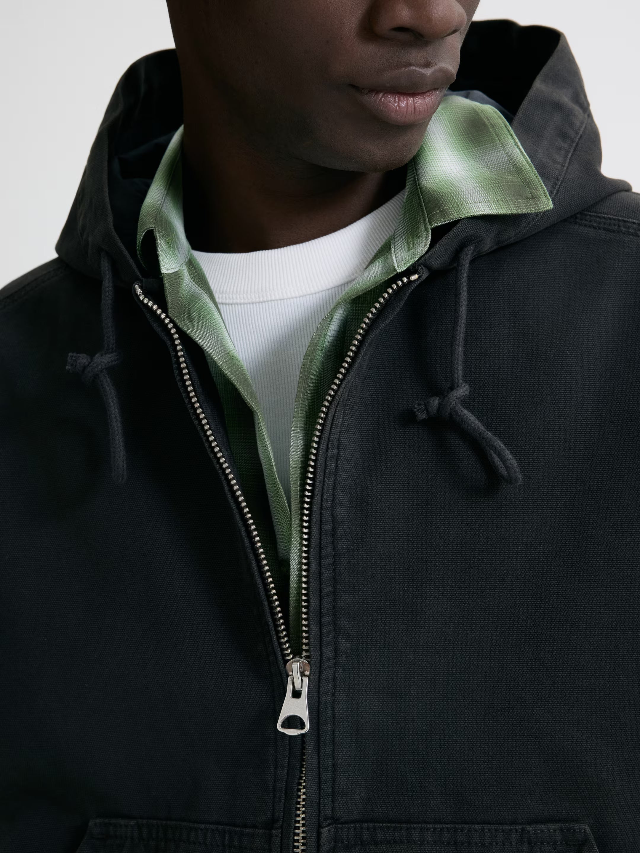 Hooded Workwear Jacket