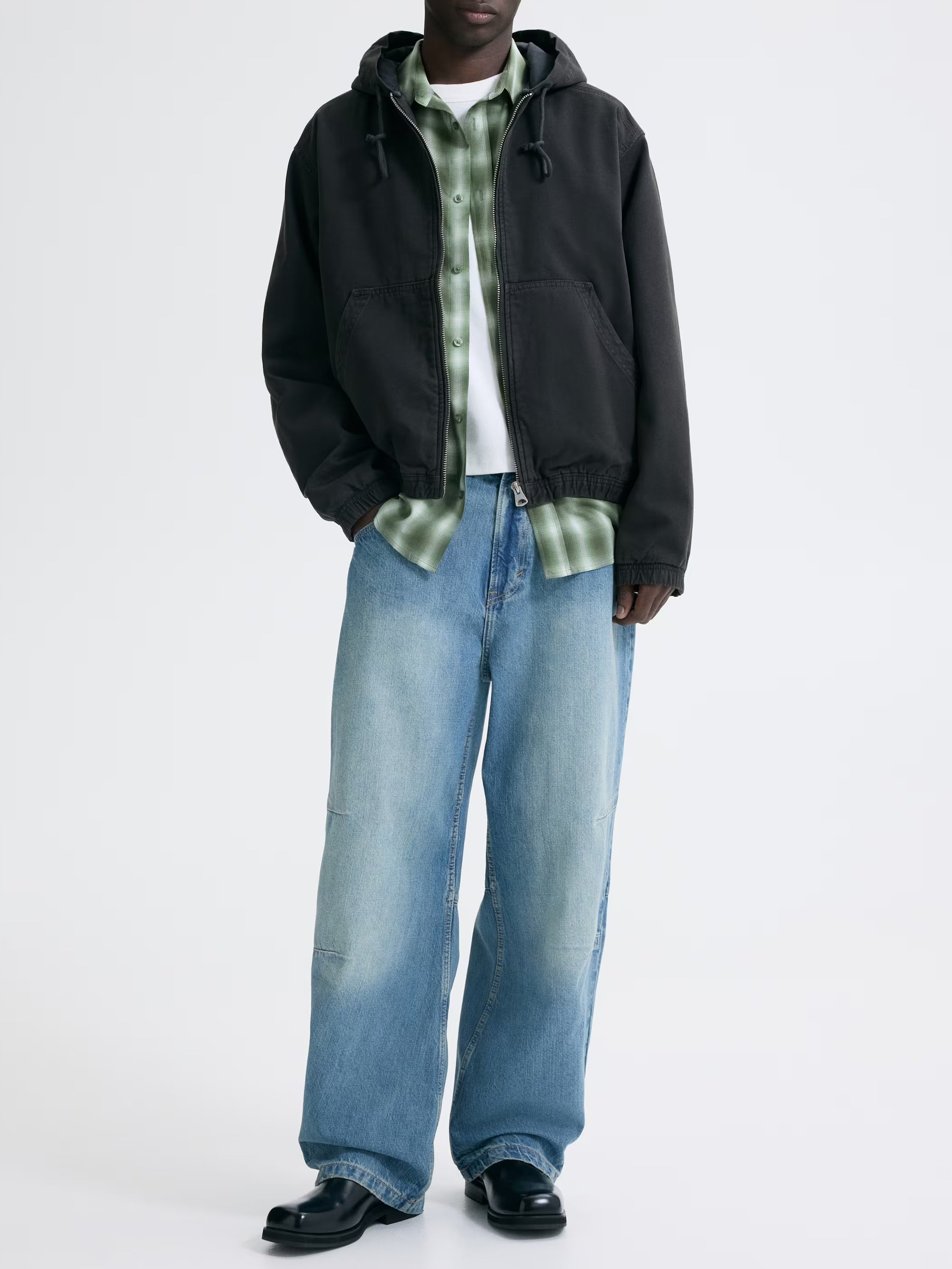 Hooded Workwear Jacket