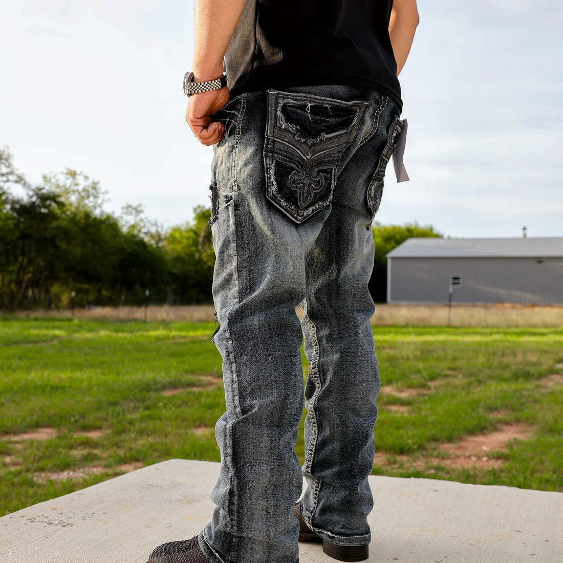 Men’s Cut Blue Jean