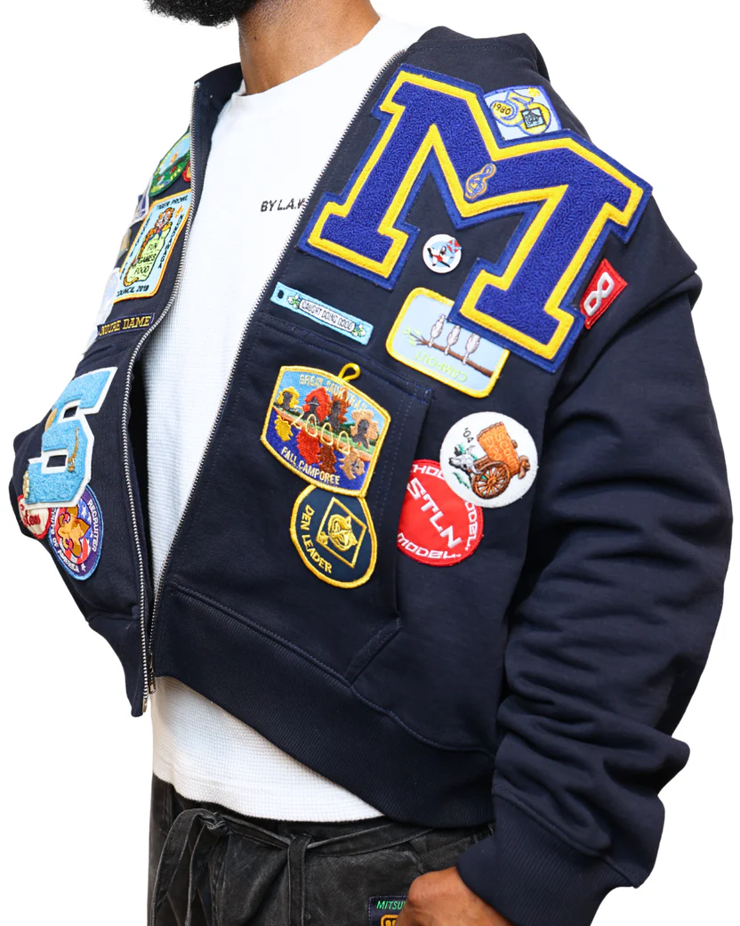 Patchwork Hoodie