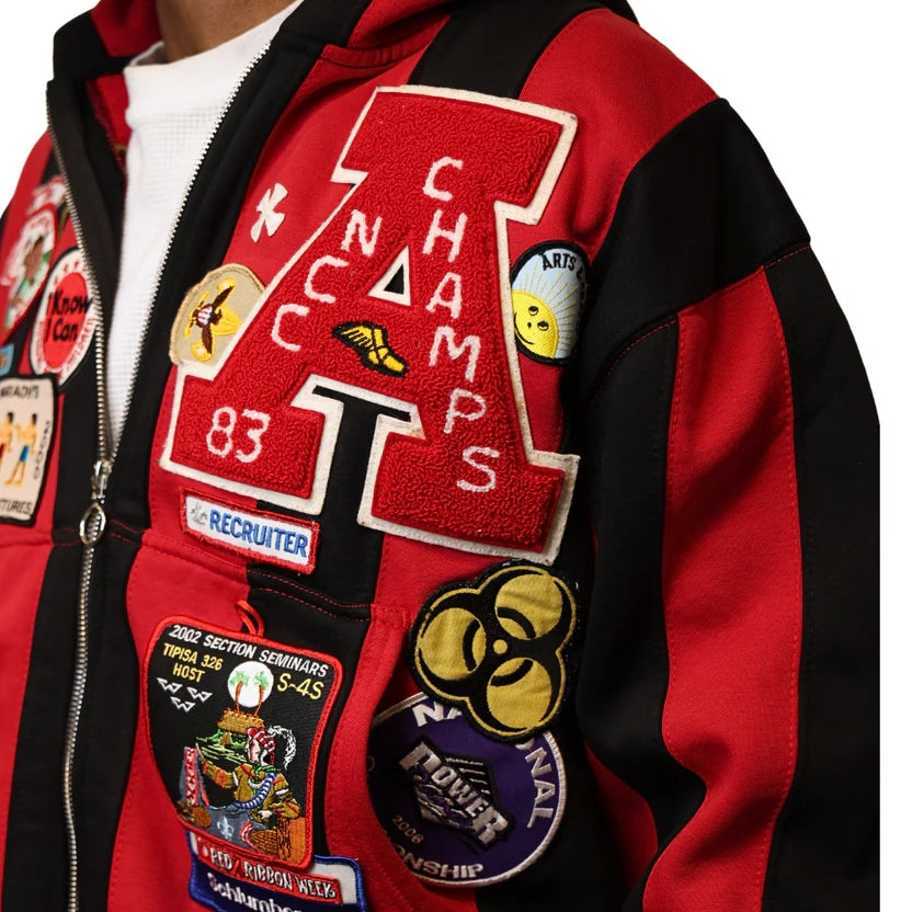 Patchwork Hoodie