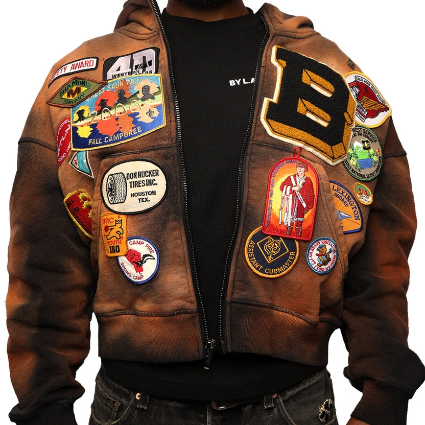 Patchwork Hoodie