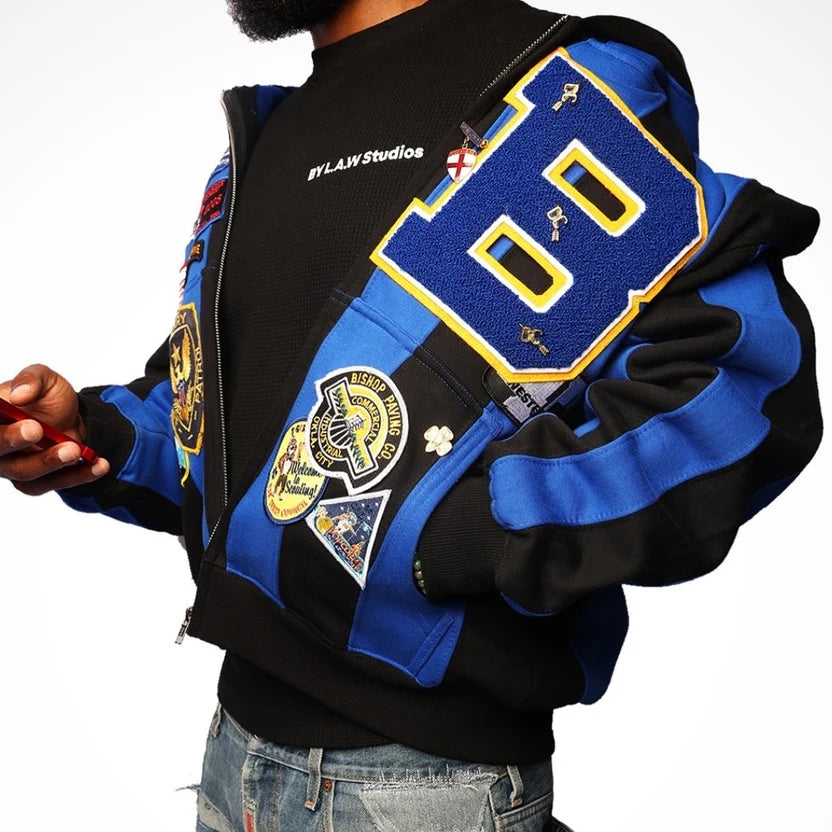 Patchwork Hoodie