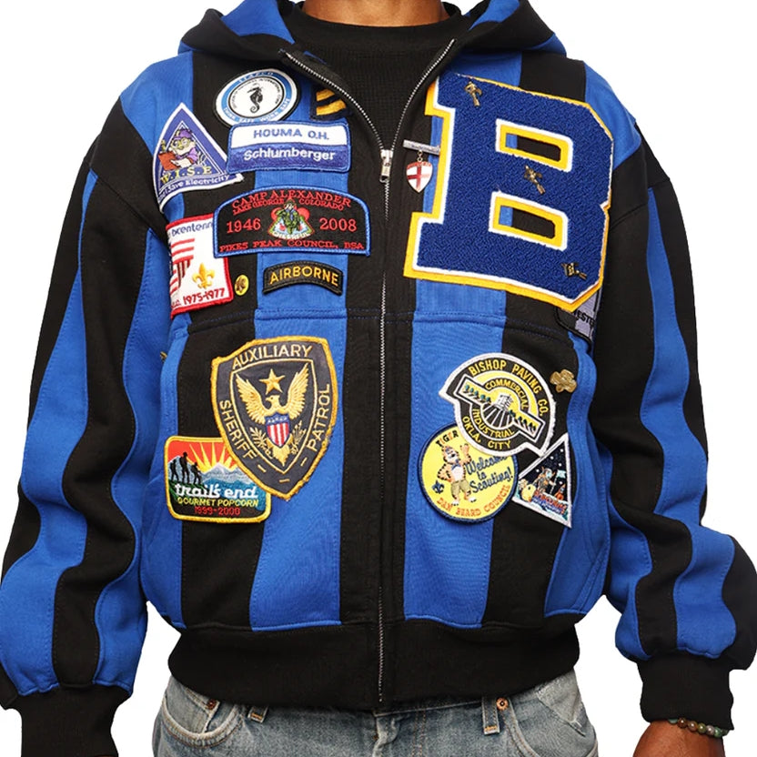 Patchwork Hoodie