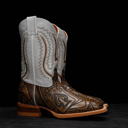 The Gambler Hand Tooled Boots