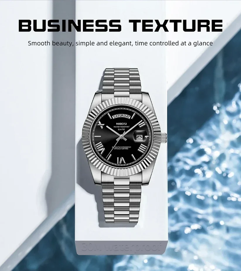 Timeless Luxury Quartz Watch