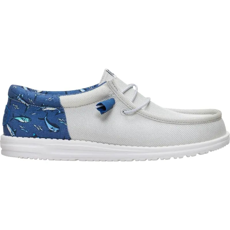 Comfortable Slip Shoes With Fish Print