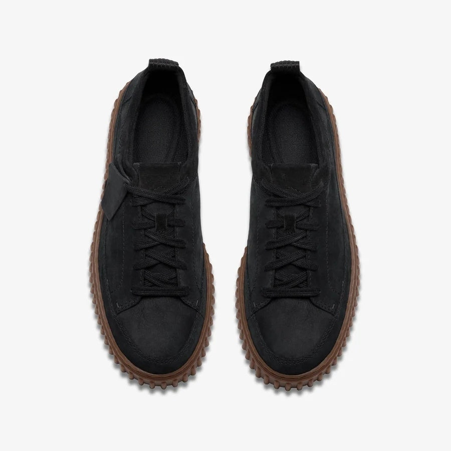 Men's Lace Black Nubuck Shoes