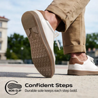 Men’s Classic Cushioned Dress Sneakers