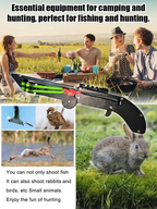Precision Aiming High Power Laser Slingshot