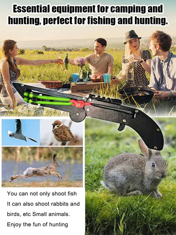 Precision Aiming High Power Laser Slingshot
