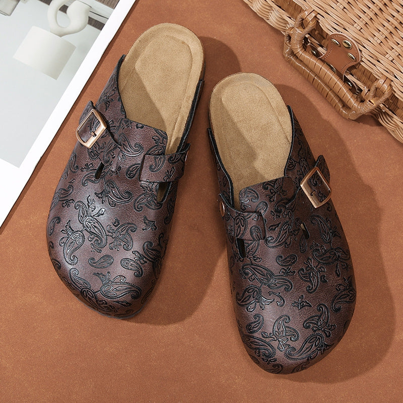 Unisex Boho Ditsy Floral Unique Sandals