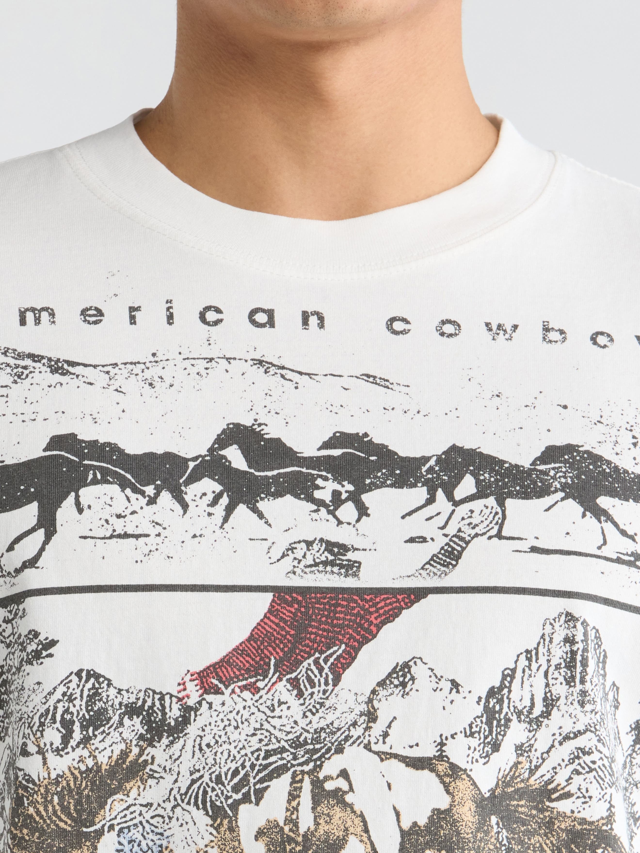 Western Long Sleeve Graphic T-Shirt