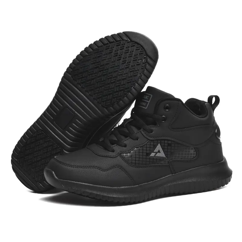 Men's Leather Non Slip Food ServiceShoes