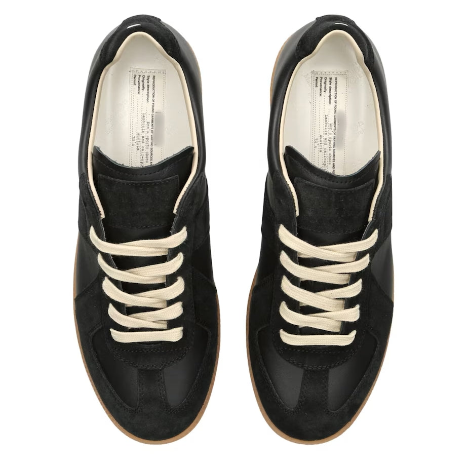 Leather-Suede Replica Sneakers
