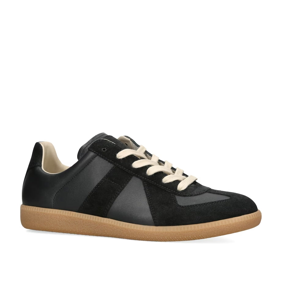 Leather-Suede Replica Sneakers