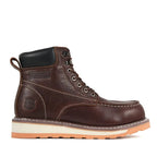 6-inch Men's Moc Toe Steel Toe Work Boots