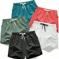 Men's Running Shorts – Quick-Dry Athletic Gym Shorts (1 / 5 Pack)