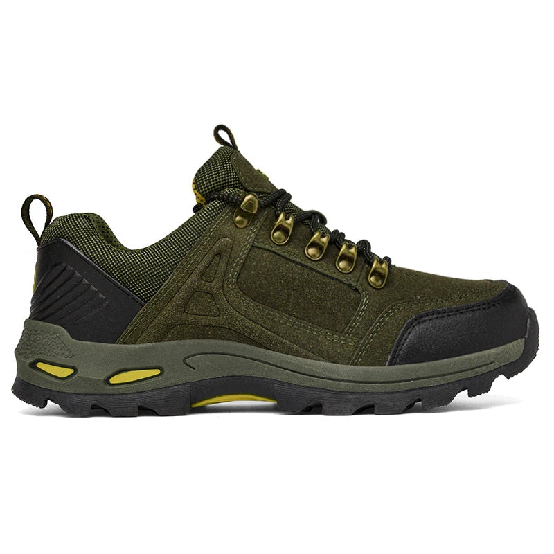 Men’s Non-Slip Hiking & Work Shoes, Wide Fit, Arch Support, Cushioned