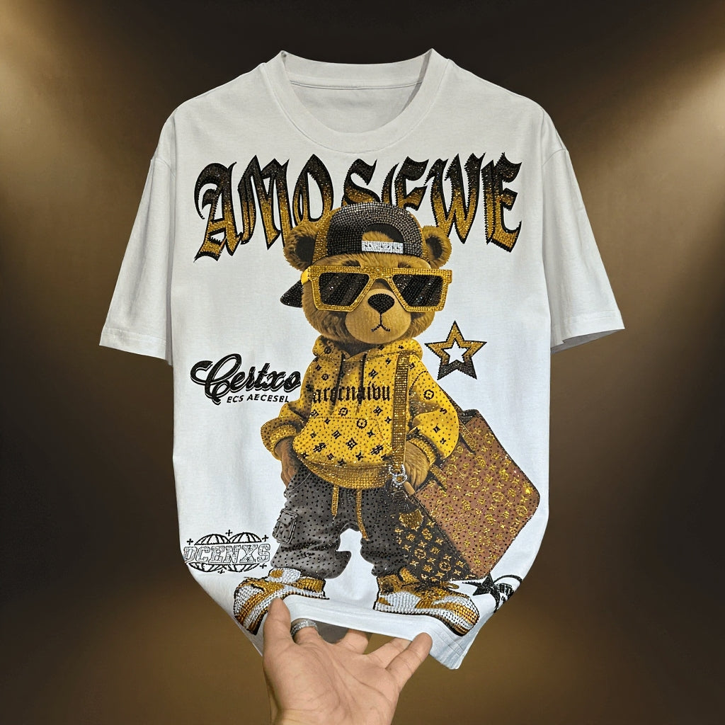 Fortune Bear Fashion T-shirt
