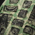 Elements Of Horror Heavy Patchworked Washed Tshirt