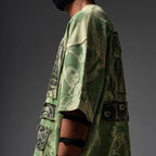 Elements Of Horror Heavy Patchworked Washed Tshirt