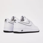 AF1 White Black Outline Sneakers