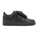 AF Rope Laces Custom Black “Glitter” Sneaker