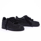 AF Rope Laces Custom Black “Glitter” Sneaker