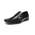 Men's Buckle Strap Flat Dress Loafers