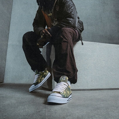 Throwback Archive Leaf Camo Sneaker