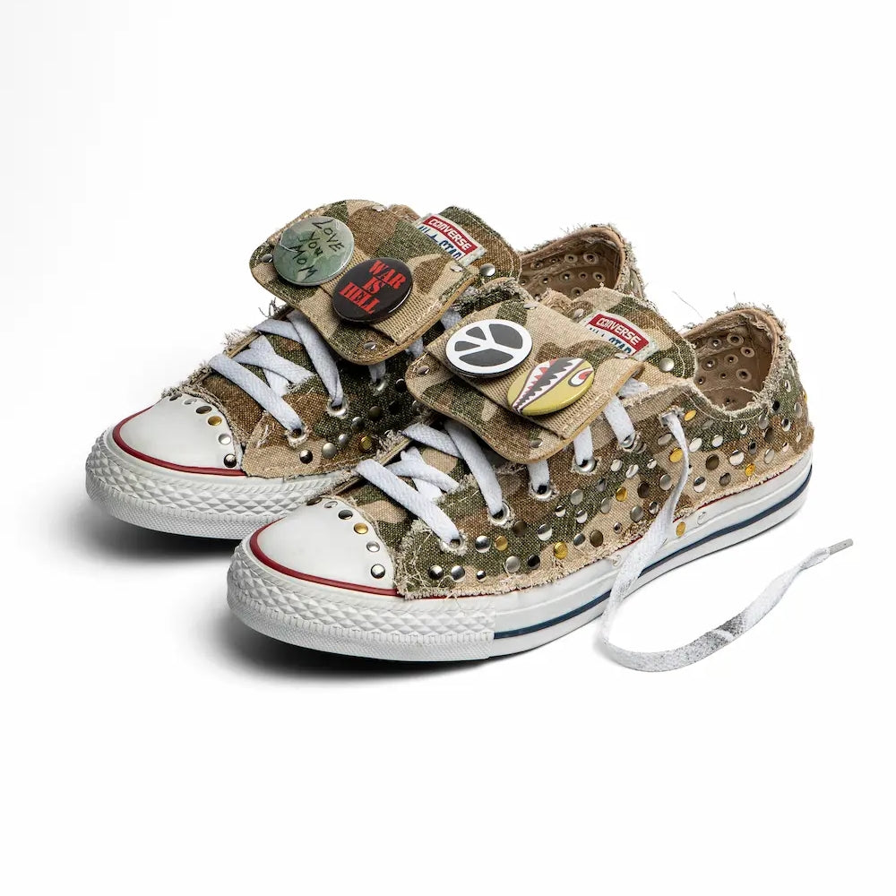 Camouflage Low-top Sneakers