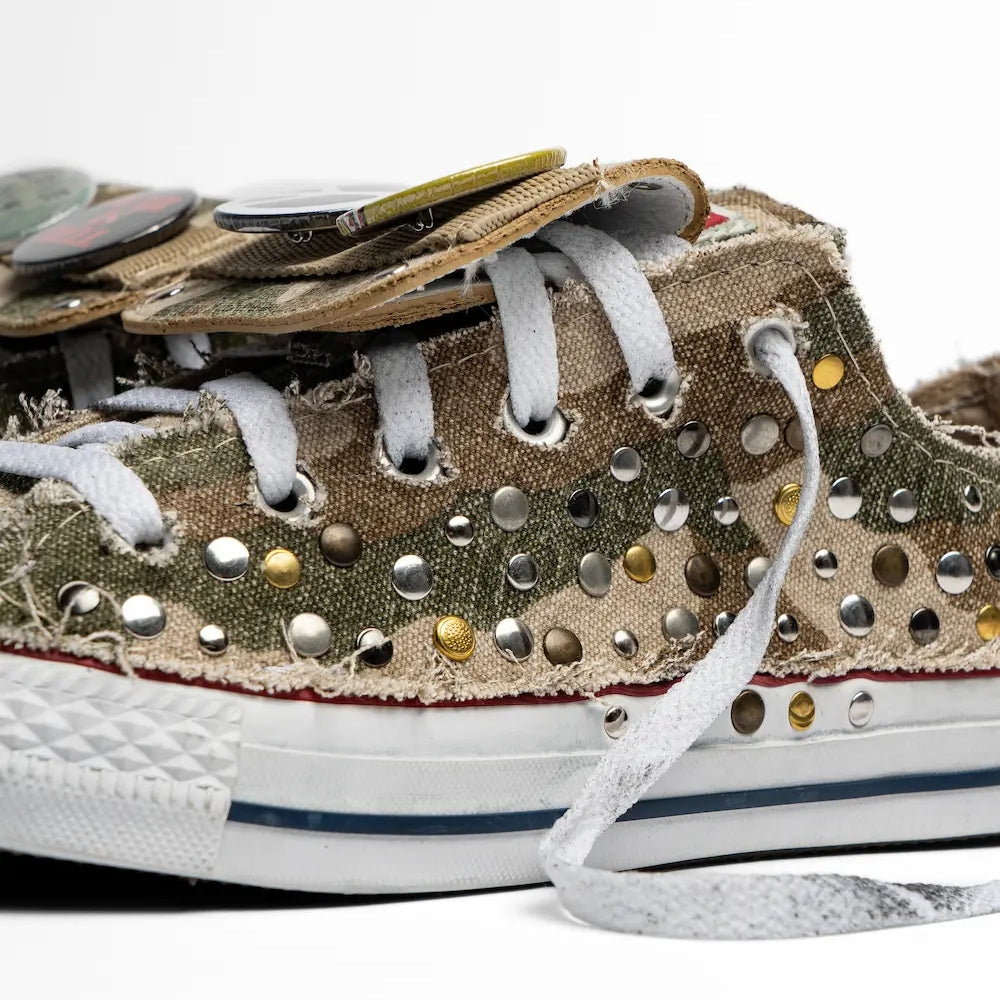 Camouflage Low-top Sneakers