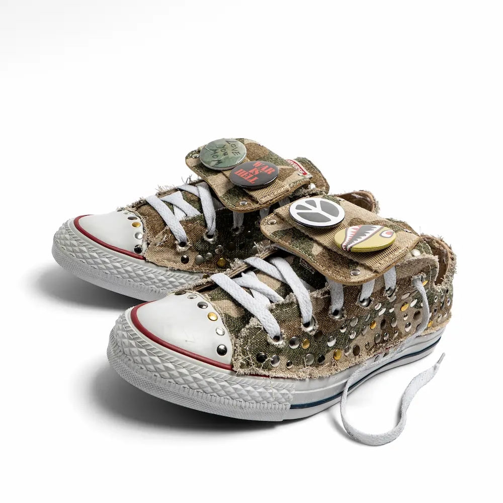 Camouflage Low-top Sneakers