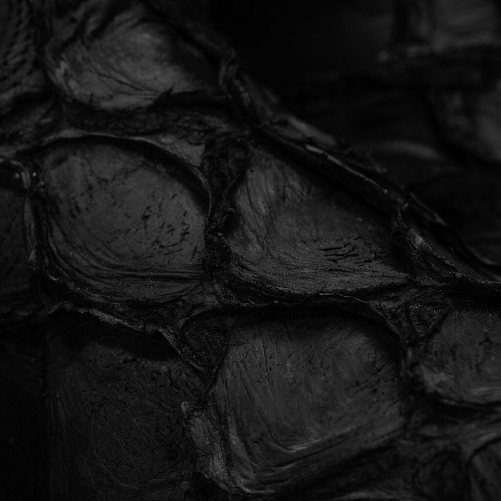 Matte Black Pirarucu – Arena Square Toe