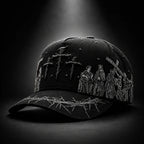 Crucifixion Black Cap