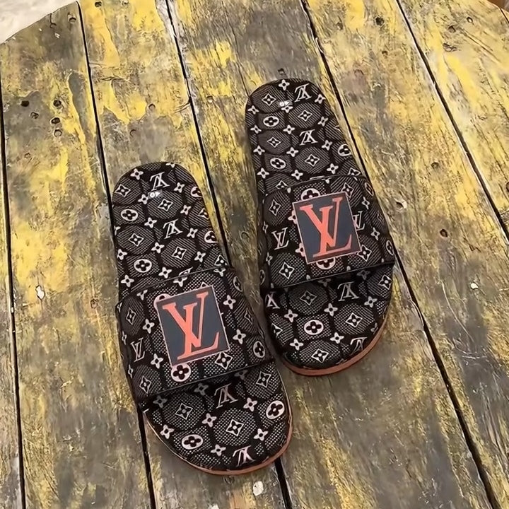 Men's LV-style Slide Sandals