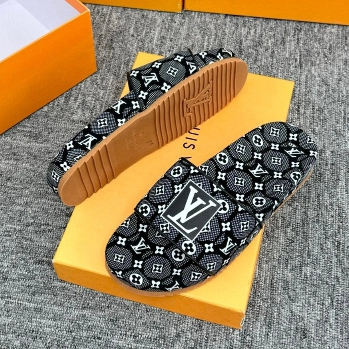 Men's LV-style Slide Sandals