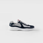Patent Leather And Technical Fabric Sneakers