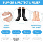 Compression Ankle Support Crew Socks