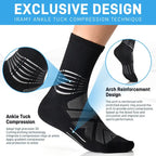 Compression Ankle Support Crew Socks