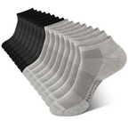 Men's 8-Pack Bamboo Ankle Socks