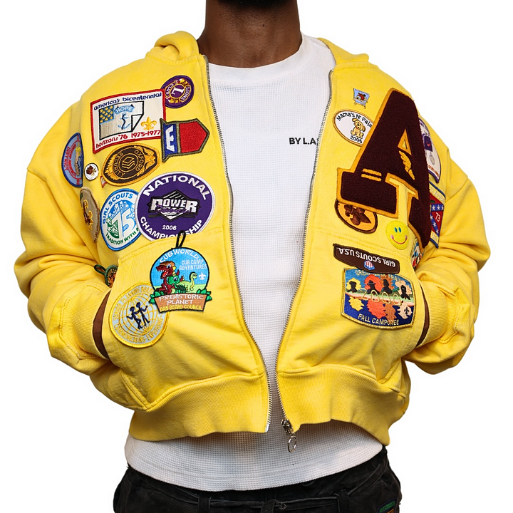 Patchwork Hoodie